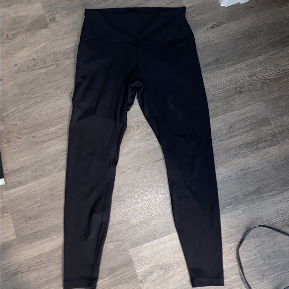 lululemon wunder under 28” leggings size 10